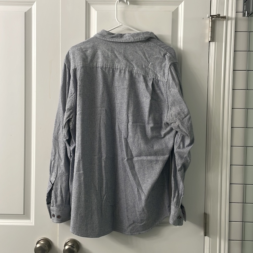 gray button down - Picture 2 of 2